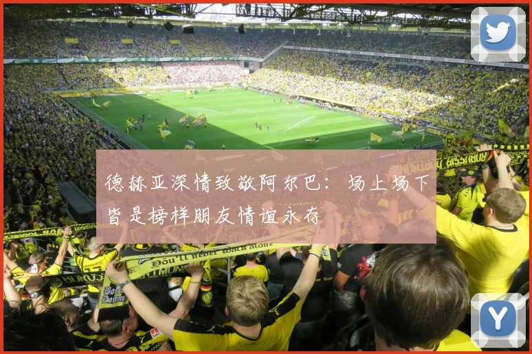 德赫亚深情致敬阿尔巴：场上场下皆是榜样朋友情谊永存